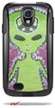 Phat Dyes - Alien - 100 - Decal Style Vinyl Skin fits Otterbox Commuter Case for Samsung Galaxy S4 (CASE SOLD SEPARATELY)