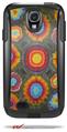 Phat Dyes - Circles - 101 - Decal Style Vinyl Skin fits Otterbox Commuter Case for Samsung Galaxy S4 (CASE SOLD SEPARATELY)