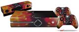 Tie Dye Spine 100 - Holiday Bundle Decal Style Skin fits XBOX One Console Original, Kinect and 2 Controllers (XBOX SYSTEM NOT INCLUDED)