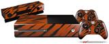 Tie Dye Bengal Side Stripes - Holiday Bundle Decal Style Skin fits XBOX One Console Original, Kinect and 2 Controllers (XBOX SYSTEM NOT INCLUDED)