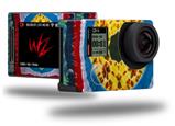 Tie Dye Circles and Squares 101 - Decal Style Skin fits GoPro Hero 4 Silver Camera (GOPRO SOLD SEPARATELY)
