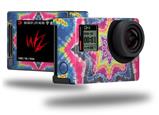 Tie Dye Star 101 - Decal Style Skin fits GoPro Hero 4 Silver Camera (GOPRO SOLD SEPARATELY)
