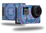 Tie Dye Circles and Squares 100 - Decal Style Skin fits GoPro Hero 4 Black Camera (GOPRO SOLD SEPARATELY)