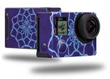 Tie Dye Purple Stars - Decal Style Skin fits GoPro Hero 4 Black Camera (GOPRO SOLD SEPARATELY)