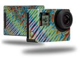 Tie Dye Mixed Rainbow - Decal Style Skin fits GoPro Hero 4 Black Camera (GOPRO SOLD SEPARATELY)