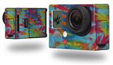 Tie Dye Tiger 100 - Decal Style Skin fits GoPro Hero 3+ Camera (GOPRO NOT INCLUDED)