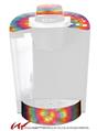 Decal Style Vinyl Skin compatible with Keurig K40 Elite Coffee Makers Tie Dye Swirl 102 (KEURIG NOT INCLUDED)