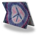 Tie Dye Peace Sign 101 - Decal Style Vinyl Skin (fits Microsoft Surface Pro 4)