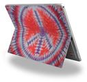 Tie Dye Peace Sign 105 - Decal Style Vinyl Skin (fits Microsoft Surface Pro 4)