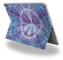 Tie Dye Peace Sign 106 - Decal Style Vinyl Skin (fits Microsoft Surface Pro 4)