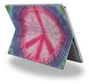 Tie Dye Peace Sign 108 - Decal Style Vinyl Skin (fits Microsoft Surface Pro 4)