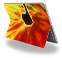 Tie Dye Music Note 100 - Decal Style Vinyl Skin (fits Microsoft Surface Pro 4)