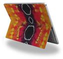 Tie Dye Spine 100 - Decal Style Vinyl Skin (fits Microsoft Surface Pro 4)