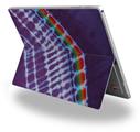 Tie Dye Alls Purple - Decal Style Vinyl Skin (fits Microsoft Surface Pro 4)