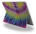 Tie Dye Pink and Yellow Stripes - Decal Style Vinyl Skin (fits Microsoft Surface Pro 4)