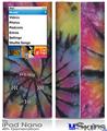 iPod Nano 4G Skin - Tie Dye Swirl 106