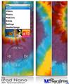 iPod Nano 4G Skin - Tie Dye Swirl 108