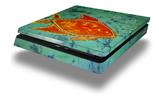 Vinyl Decal Skin Wrap compatible with Sony PlayStation 4 Slim Console Tie Dye Fish 100 (PS4 NOT INCLUDED)