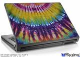 Laptop Skin (Large) - Tie Dye Purple Gears