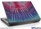 Laptop Skin (Large) - Tie Dye Pink Stripes