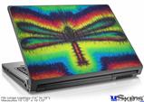Laptop Skin (Large) - Tie Dye Dragonfly