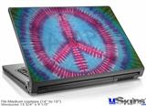 Laptop Skin (Medium) - Tie Dye Peace Sign 100