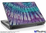 Laptop Skin (Medium) - Tie Dye Purple Stripes
