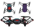 Skin Decal Wrap 2 Pack for DJI Ryze Tello Drone Tie Dye Bulls Eye 100 DRONE NOT INCLUDED