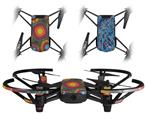 Skin Decal Wrap 2 Pack for DJI Ryze Tello Drone Tie Dye Circles 100 DRONE NOT INCLUDED