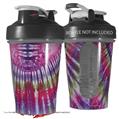 Decal Style Skin Wrap works with Blender Bottle 20oz Tie Dye Red Stripes (BOTTLE NOT INCLUDED)