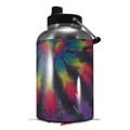 Skin Decal Wrap for 2017 RTIC One Gallon Jug Tie Dye Swirl 105 (Jug NOT INCLUDED) by WraptorSkinz