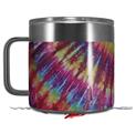 Skin Decal Wrap for Yeti Coffee Mug 14oz Tie Dye Rainbow Stripes - 14 oz CUP NOT INCLUDED by WraptorSkinz