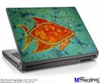 Laptop Skin (Small) - Tie Dye Fish 100