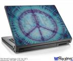 Laptop Skin (Small) - Tie Dye Peace Sign 107