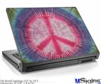 Laptop Skin (Small) - Tie Dye Peace Sign 108