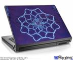 Laptop Skin (Small) - Tie Dye Purple Stars