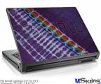 Laptop Skin (Small) - Tie Dye Alls Purple