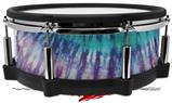 Skin Wrap works with Roland vDrum Shell PD-140DS Drum Tie Dye Purple Stripes (DRUM NOT INCLUDED)