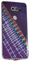 Skin Decal Wrap for LG V30 Tie Dye Alls Purple