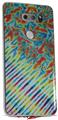 Skin Decal Wrap for LG V30 Tie Dye Mixed Rainbow
