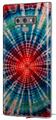 Decal style Skin Wrap compatible with Samsung Galaxy Note 9 Tie Dye Bulls Eye 100