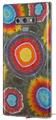 Decal style Skin Wrap compatible with Samsung Galaxy Note 9 Tie Dye Circles 100