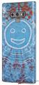 Decal style Skin Wrap compatible with Samsung Galaxy Note 9 Tie Dye Happy 101