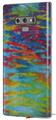 Decal style Skin Wrap compatible with Samsung Galaxy Note 9 Tie Dye Tiger 100