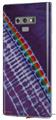 Decal style Skin Wrap compatible with Samsung Galaxy Note 9 Tie Dye Alls Purple