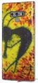 Decal style Skin Wrap compatible with Samsung Galaxy Note 9 Tie Dye Kokopelli