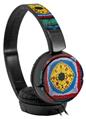Decal style Skin Wrap for Sony MDR ZX110 Headphones Tie Dye Circles and Squares 101 (HEADPHONES NOT INCLUDED)