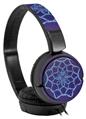 Decal style Skin Wrap for Sony MDR ZX110 Headphones Tie Dye Purple Stars (HEADPHONES NOT INCLUDED)