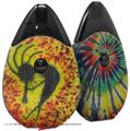 Skin Decal Wrap 2 Pack compatible with Suorin Drop Tie Dye Kokopelli VAPE NOT INCLUDED