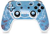 Skin Decal Wrap works with Original Google Stadia Controller Tie Dye Happy 101 Skin Only CONTROLLER NOT INCLUDED